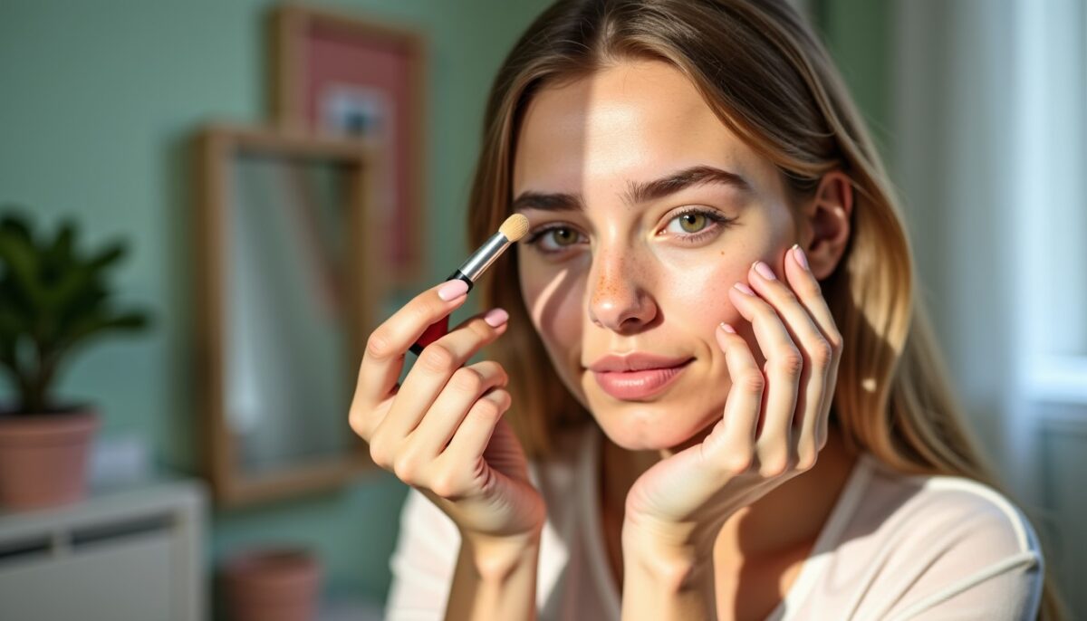 Maquillage : astuces efficaces pour dissimuler un bouton rouge sur le nez