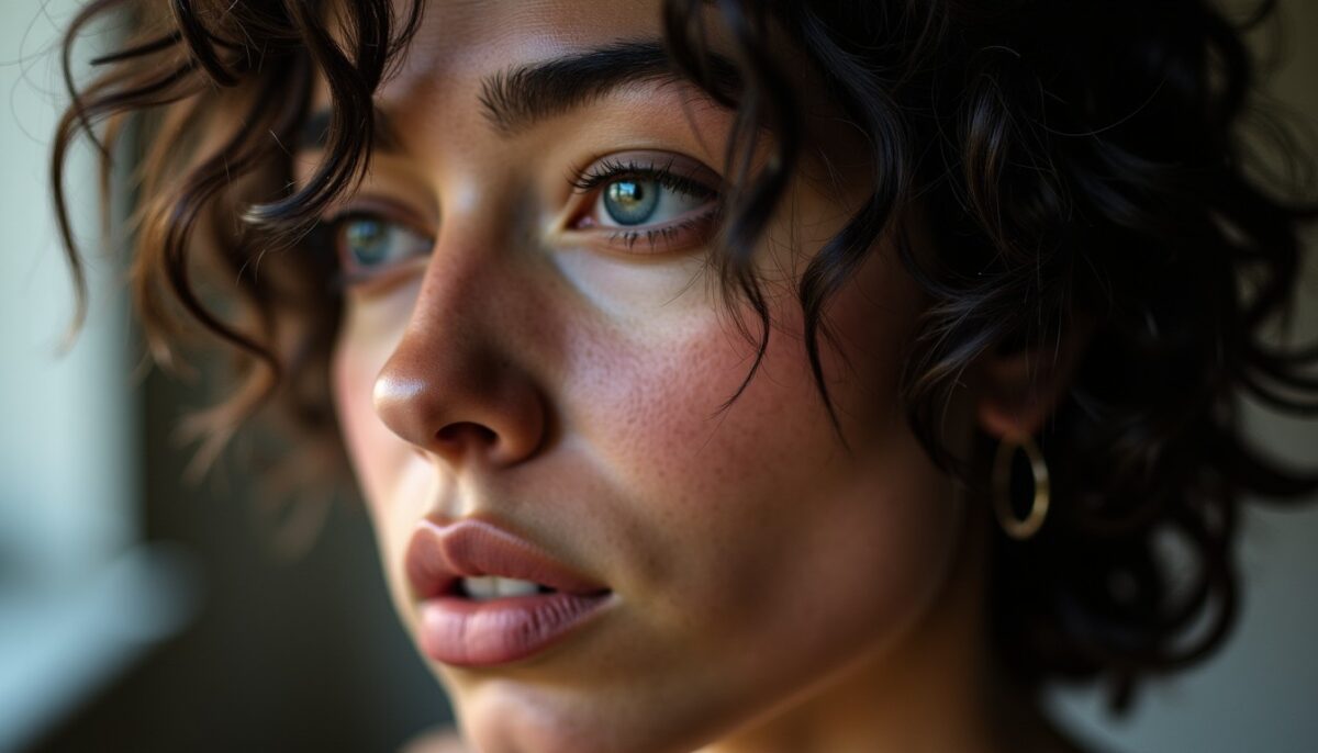 Quelle teinte de cheveux sublime le regard gris ?