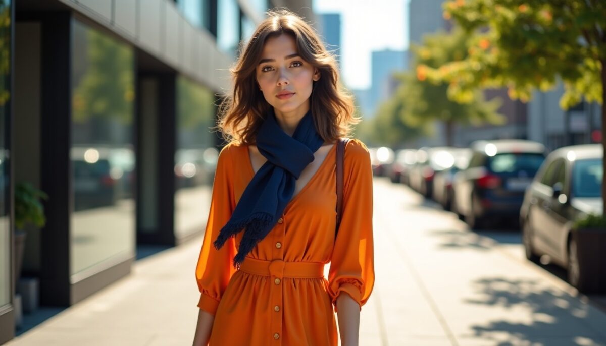 Comment harmoniser vos tenues : quelles couleurs marier avec un vêtement orange ?